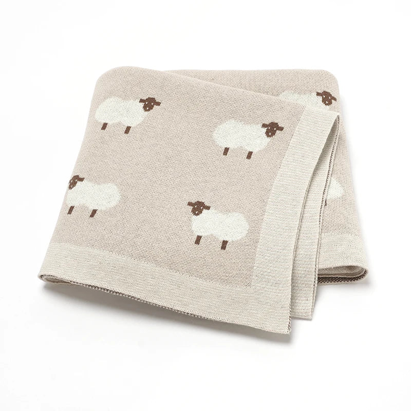 Luxury Knit Sheep Blanket