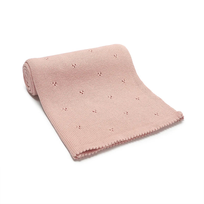 Luxury Knit Pink Sweetheart Blanket