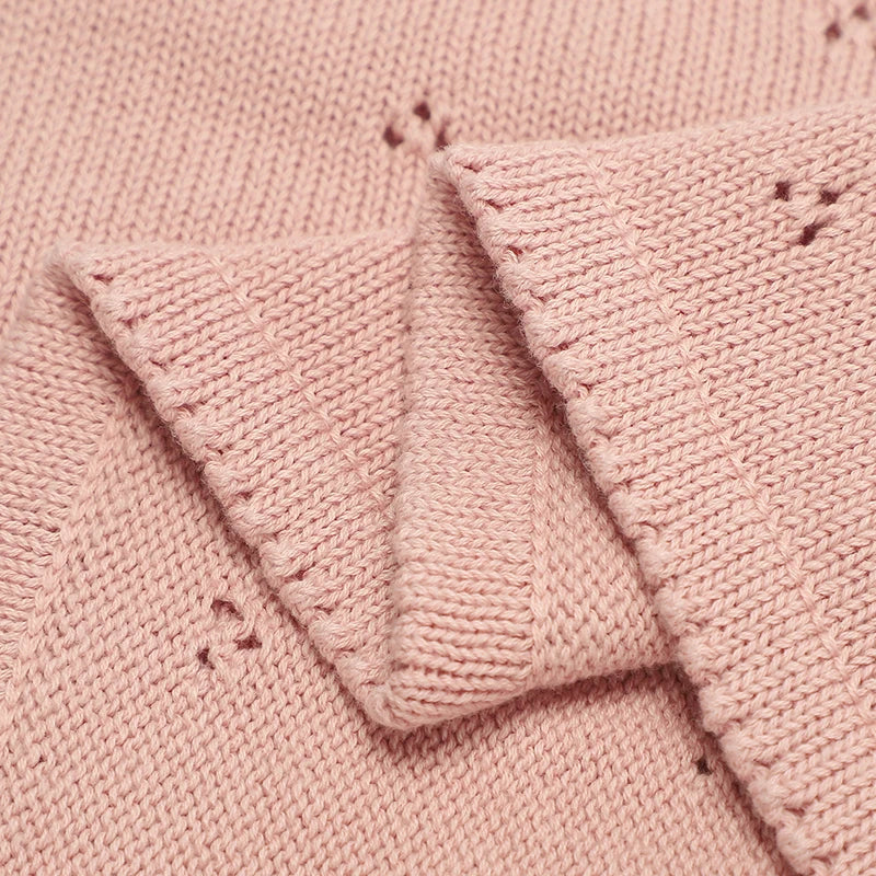 Luxury Knit Pink Sweetheart Blanket