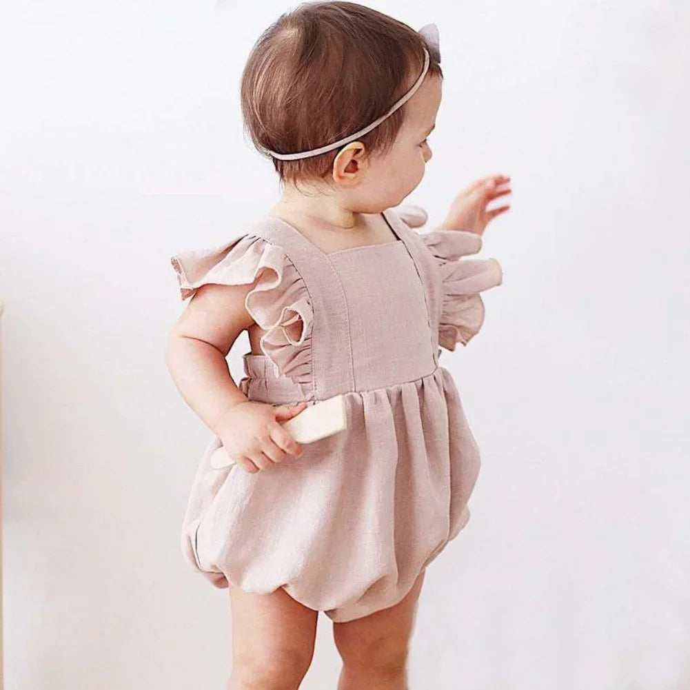 Cotton Linen Romper